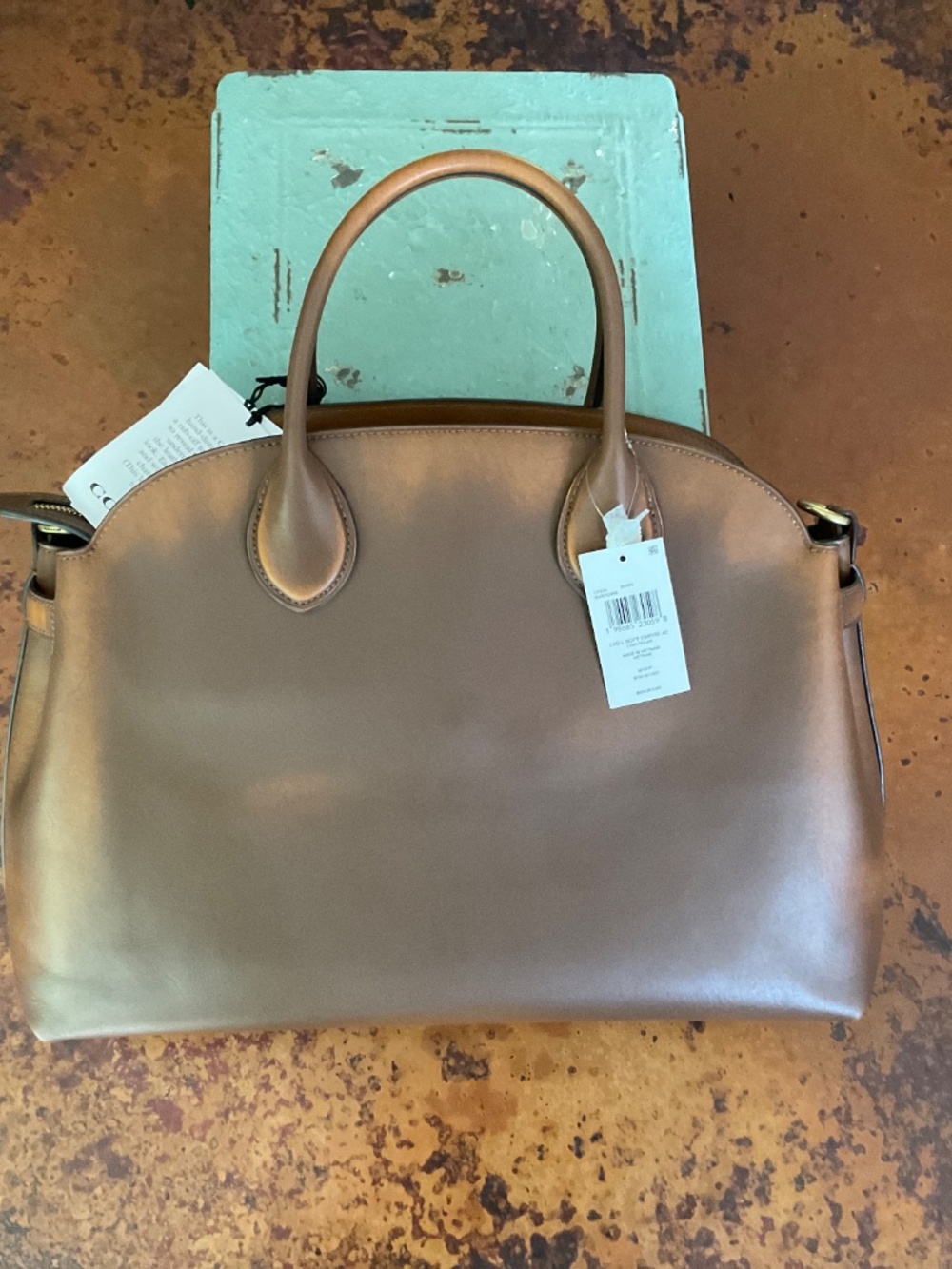 Coach Soft Empire 40 loved leather brown - Picture 2 of 8
